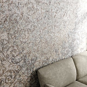 Трафарет - Изабелла без шва - Фотография интерьере 2