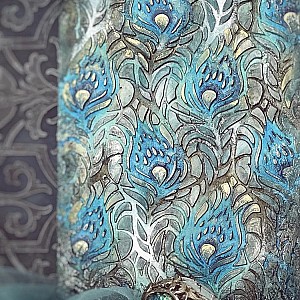 Трафарет - Симург мини - Фотография интерьере 1