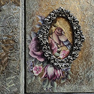 Мастер-класс - Шкатулочка-книга с секретом - Фотография интерьере 3