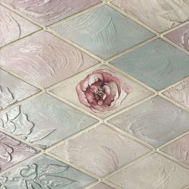 Трафарет - Пионы