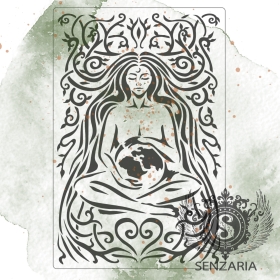 Трафарет - Гайя