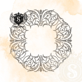 Трафарет - Венский вальс рама