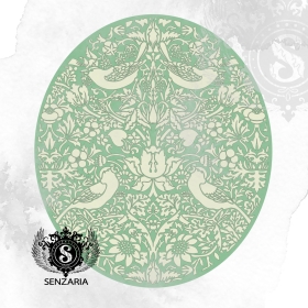 Трафарет - Клубничный воришка овал