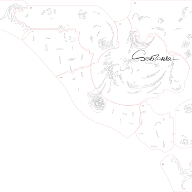 Трафарет - Барокко Трафарет - Барокко