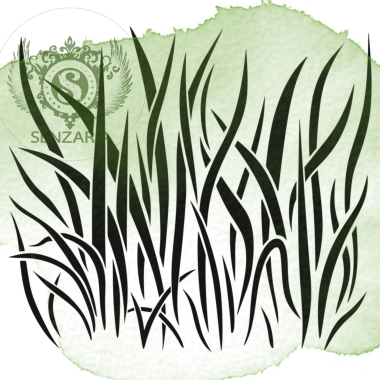 Трафарет - Трава